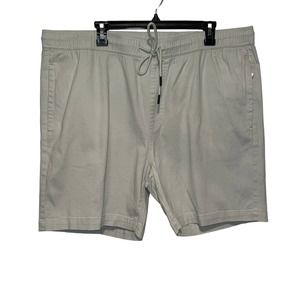 And Now This Men's Brushed Twill Everyday Short green XXL